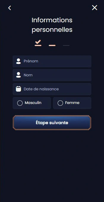 Inscription rapide et sécurisée pour nouveaux joueurs sur GreatSpin