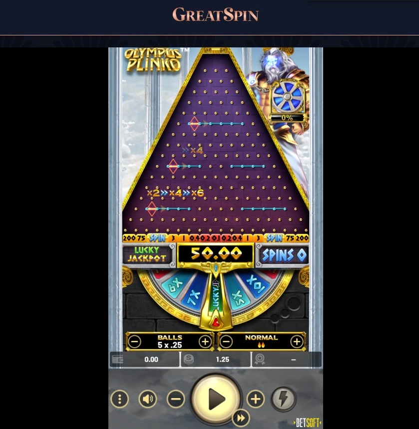 Olympus Plinko